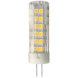 Лампа светодиодная Ecola G4  LED  5,5W Corn Micro 220V 4200K 320° 57x16  [G4RV55ELC]
