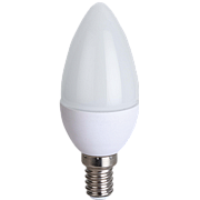 Лампа светодиодная Ecola candle   LED  8,0W 220V E14 4000K свеча (композит) 100x37  [C4LV80ELC.]