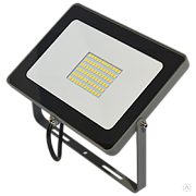 Ecola Projector  LED  10,0W 220V 6000K IP65 Светодиодный Прожектор тонкий Черный 103x68x35  [JPBD10ELB.]